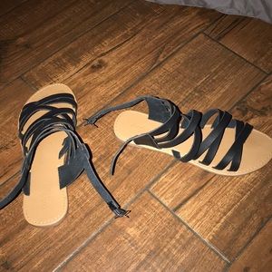 Black strappy Sandals